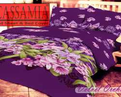 Grosir Sprei CASSAMIA - Grosir Koleksi Sprei Dan Bed Cover Cassamia Motif Velvet Rose