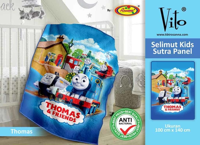 SELIMUT VITO KIDS - Grosir Selimut Vito Kids Thomas