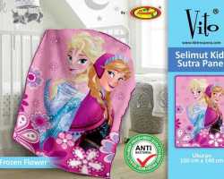 Grosir SELIMUT VITO KIDS - Grosir Selimut Vito Kids Frozen Flower