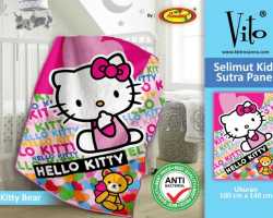 Grosir SELIMUT VITO KIDS - Grosir Selimut Vito Kids Kitty Bear