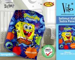 Grosir SELIMUT VITO KIDS - Grosir Selimut Vito Kids Spongebob