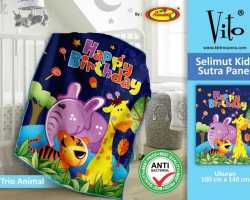 Grosir SELIMUT VITO KIDS - Grosir Selimut Vito Kids Trio Animal