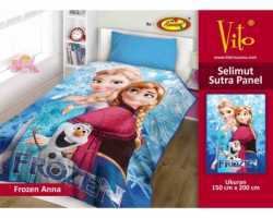 Grosir Selimut Vito Sutra Panel - Grosir Selimut Vito Sutra Motif Frozen Anna