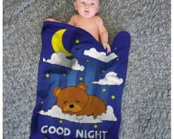 Grosir SELIMUT INTERNAL BABY - Grosir Dan Satuan Selimut Baby Internal Motif  Goodnight