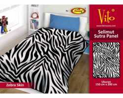 Grosir Selimut Vito Sutra Panel - Grosir Selimut Vito Sutra Motif Zebra Skin