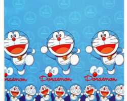 Grosir SELIMUT LADY ROSE - Selimut Lady Rose Doraemon Smile