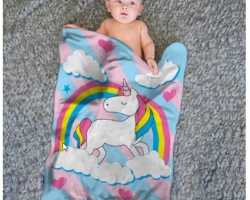 Grosir SELIMUT INTERNAL BABY - Grosir Dan Satuan Selimut Baby Internal Motif Unicorn